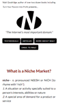 Mobile Screenshot of nichemarket.com